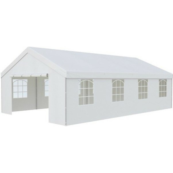 Шатер садовый GREEN GLADE 3018 (CP-018) длина 5м ширина 8м высота 3.1м белый 3018 (CP-018)